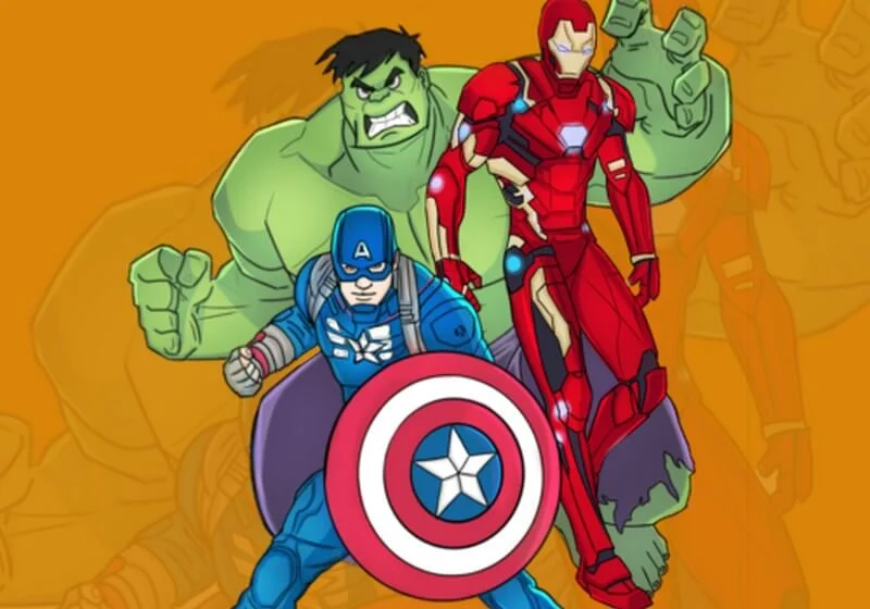 illustration du film Avengers réalisée par Fadeldesign